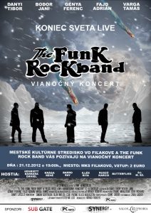 Vianočný koncert 2012 - Koniec sveta Live 3 plagat